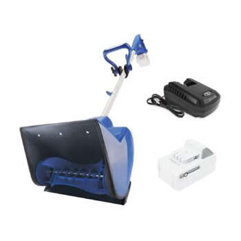 Restored Snow Joe 24V-SS10-RM 24-Volt iON+ Cordless Snow Shovel Kit | 10-Inch | W/ 4.0-Ah Battery and Charger (Refurbished)