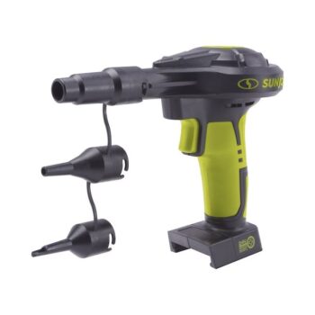 Restored Sun Joe 24V-AJV-CT | 24-Volt IONMAX High-Volume Inflator | W/ Adapters | Tool Only (Refurbished)