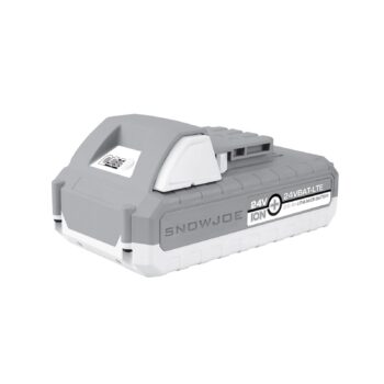 Restored CERTIFIED AUTHENTIC Snow Joe + Sun Joe iON+ 24VBAT-LTE | EcoSharp LITE Lithium-Ion Battery | 24 Volt | 2.0 Ah (Refurbished)