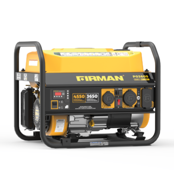 Restored Firman Gas Portable Generator P03605 | 4550W | Recoil Start | 120/240V | Versatile Outlets | Generator Only (Refurbished)
