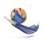 Bliss Hammocks BH-400W5CA | 40" Wide Hammock | Hand-Woven Rope Loops & Hanging Ropes | Outdoor, Patio, Backyard | Durable, Cotton & Polyester Blend | 220 Lbs Capacity | Patriotic Stripe fe35b378b33a28d503319941e016b620b6ee5a91a17ef8d38065b11ffba4192d-3.jpg